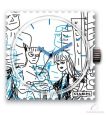 FROGMAN - HEROES STAMPS vízálló óralap