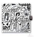 FROGMAN - MUSIC LOVE STAMPS vízálló óralap